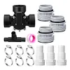 3 Way Diverter Valve Reliable and Adjustable Hose Conversion Kit for Replacement