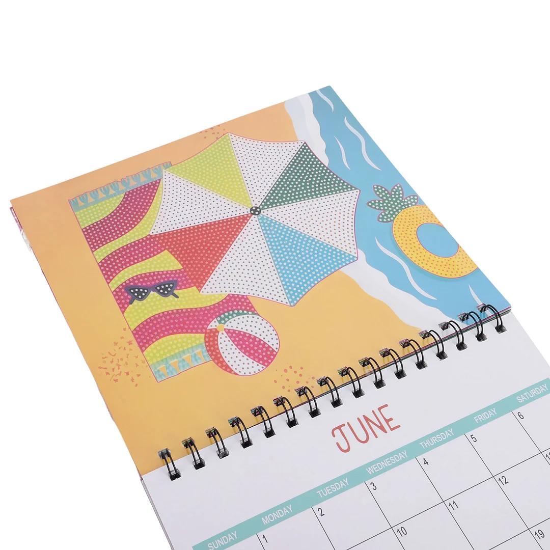 2026 Diamond Art Painting Calendar DIY Wall Calendar 12-Month Flip Wall Calendar