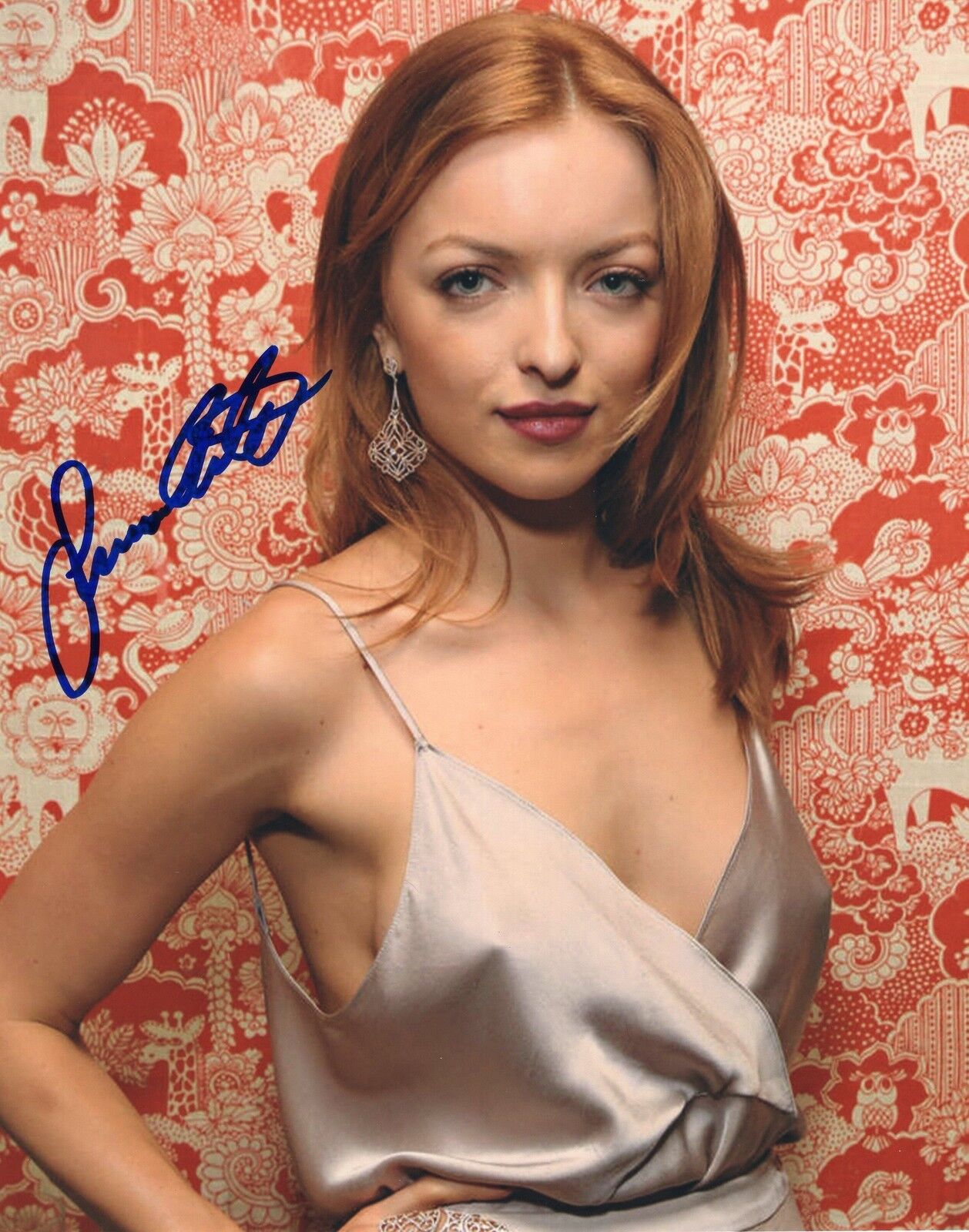 Francesca Eastwood signed 8x10 Photo Poster paintinggraph w/COA Heroes Reborn Jersey Boys #4