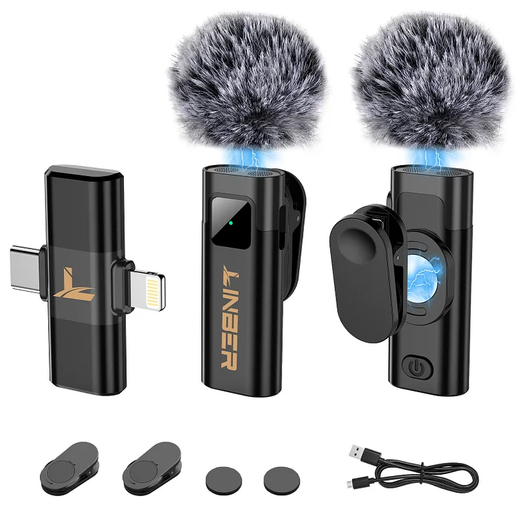 Linber A3 Wireless Lavalier Microphone