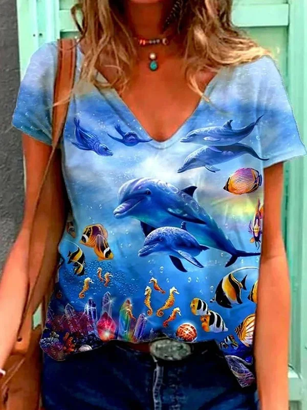 Casual Short Sleeve T-Shirt