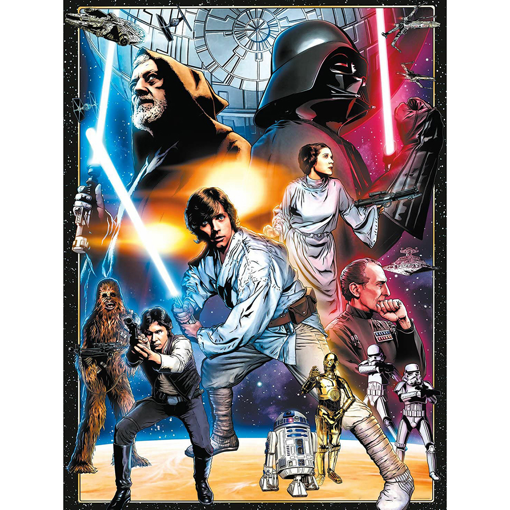 

Action Movie - Round Drill Diamond Painting - 35*45CM, 501 Original