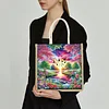 DIY Forest Diamond Painting Shopping Bag Diamond Tote Handbag
