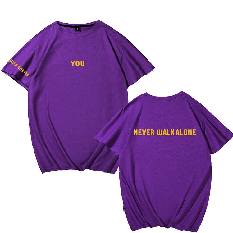 BTS Jimin With You Purple T-shirt