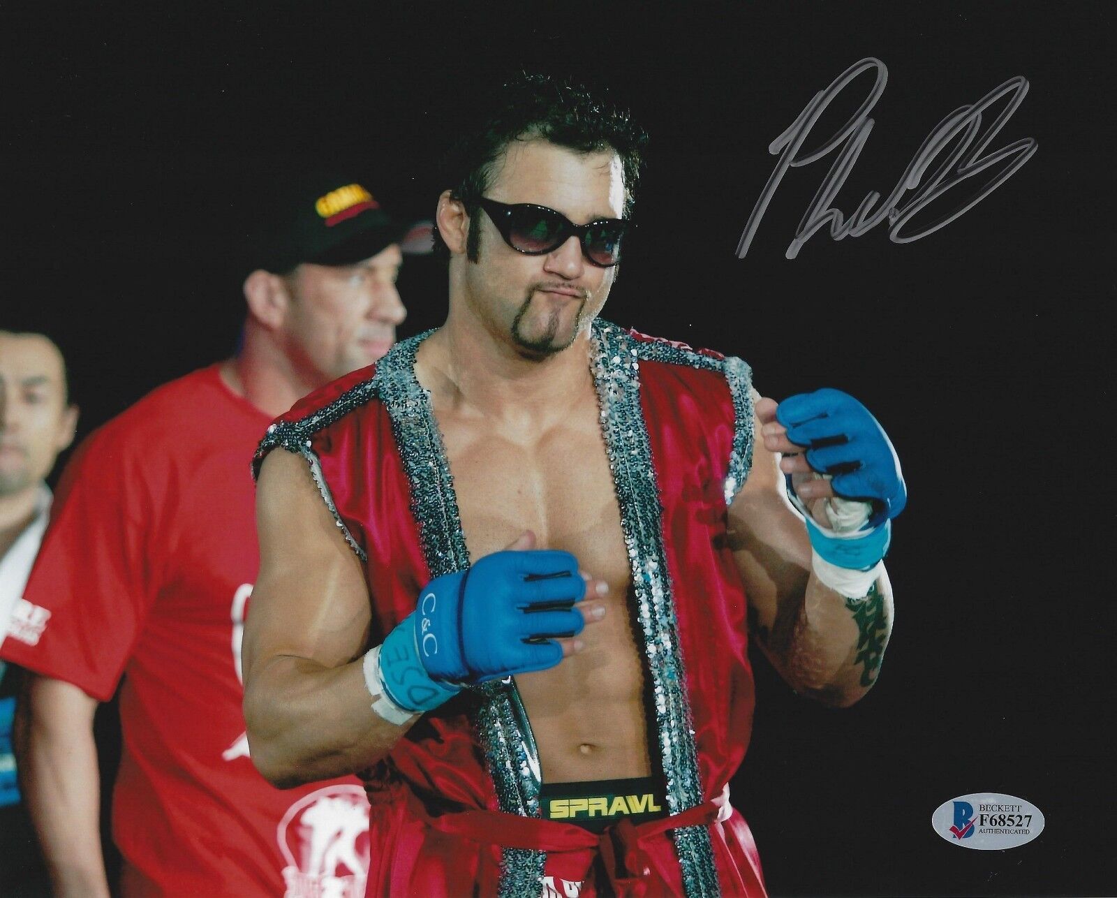 Phil Baroni Signed 8x10 Photo Poster painting BAS Beckett COA UFC Pride FC Picture Autograph 39