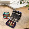 (US Local)DIY Diamond Art Diamond Dot Card Pack 5D Diamond Painting Coin Pouch Gift (Elk)