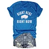 Right Here Right Now Buffalo Bills Tee