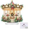 DIY Carousel Diamond Painting Ornaments (Single-Sided)