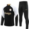 2023/2024 Chelsea Half-Pull Training Suit Black Football Shirt 1:1 Thai Quality