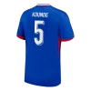 KOUNDE #5 France Home Soccer Jersey 2024
