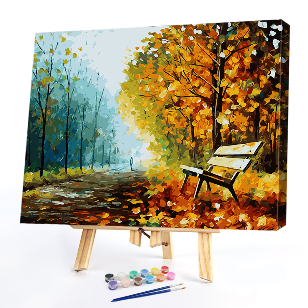 

40*50CM Paint By Numbers-Autumn Scenery, 501 Original