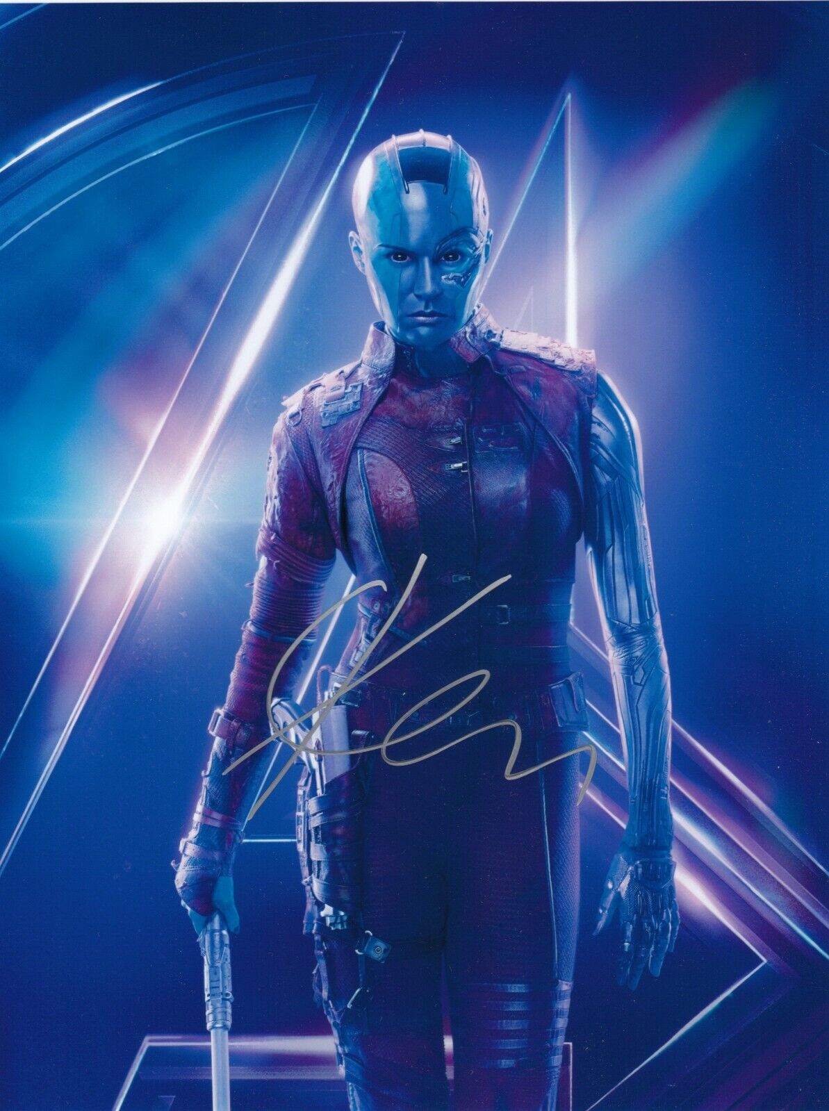 Karen Gillan Signed Auto 8 x 10 Photo Poster paintinggraph