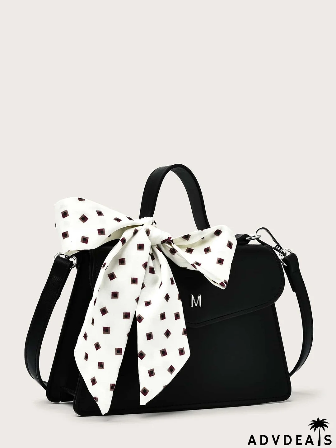 Bow Decor Satchel Bag