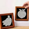 12Pcs DIY Pearl Painting Fruit for Home Wall Decor(15x15cm)