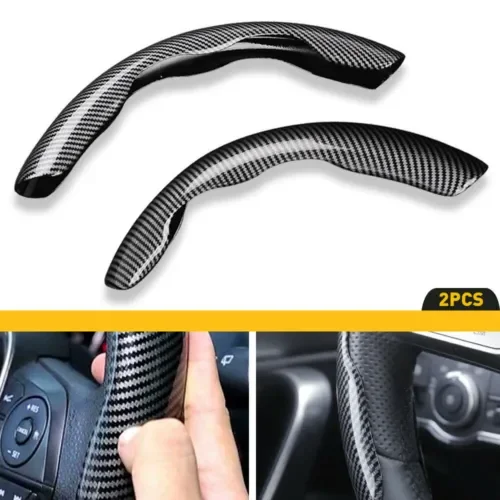 Dronehint 2x Carbon Fiber Car Steering Wheel Booster Cover Universal Car Replace Parts New (For: Acura) Parts