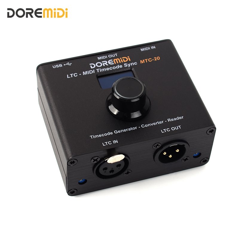 LTC-MIDI Timecode Sync MTC-20