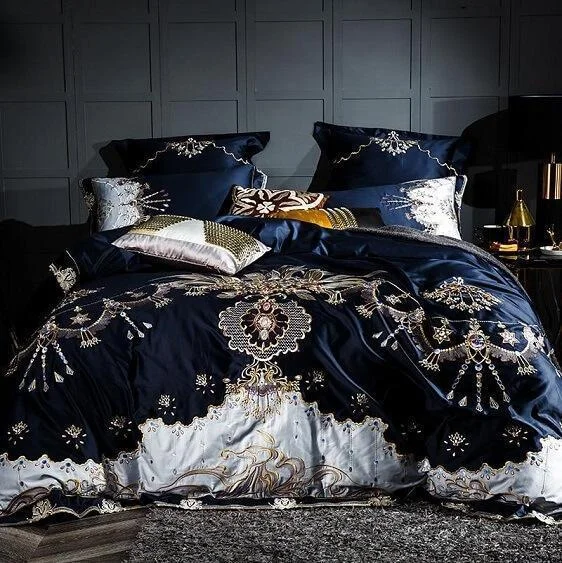Blue Royal 1000TC Egyptian Cotton Duvet Cover Set