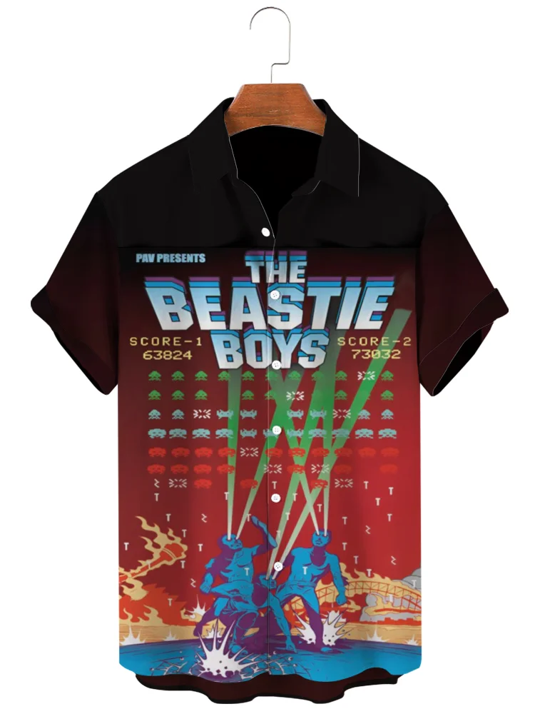 Teecade Teecade Beastie Boys Print Shirt
