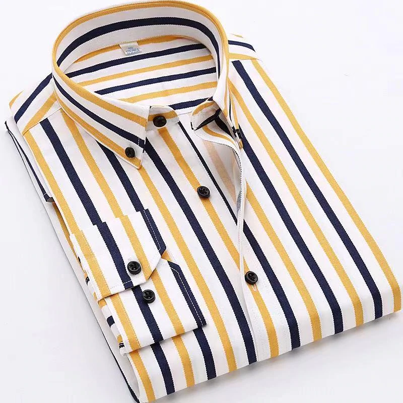 Men's Business Striped Shirt