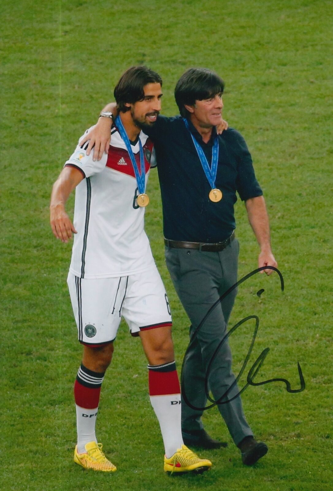 GERMANY HAND SIGNED JOACHIM LOEW 12X8 Photo Poster painting 4.