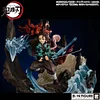 Tanjiro Kamado & Nezuko Kamado with LED - Demon Slayer: Kimetsu no Yaiba Resin Statue - BN Figure