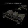 Triple Mag Pouch G Hooks Pouch Hanging Storage Bag Triple Magazine Placard Pouch