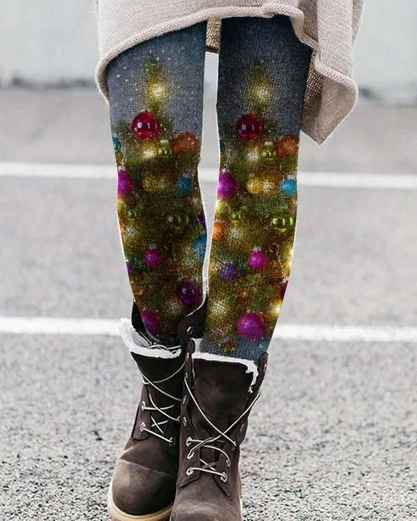 Christmas Tree Leggings