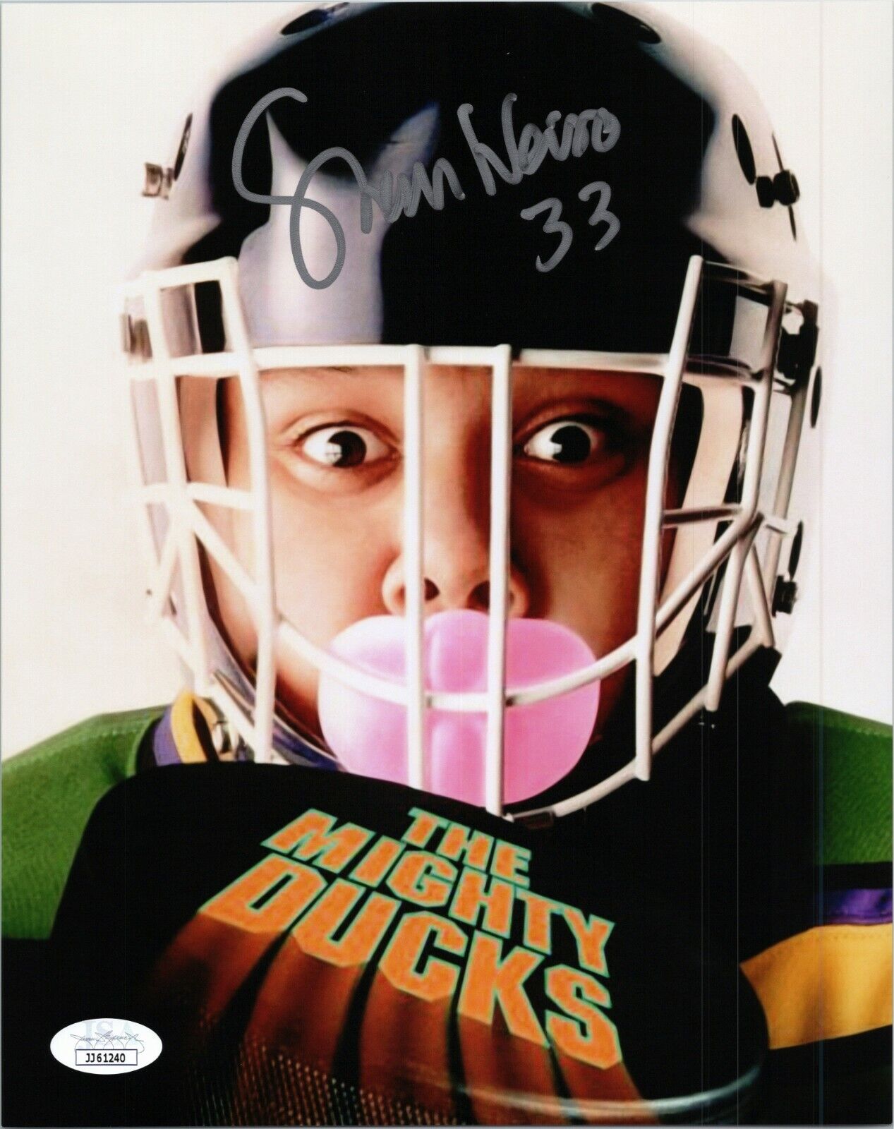 SHAUN WEISS Authentic Hand-Signed ~THE MIGHTY DUCKS GOLDBERG~ 8x10 Photo Poster painting JSA COA