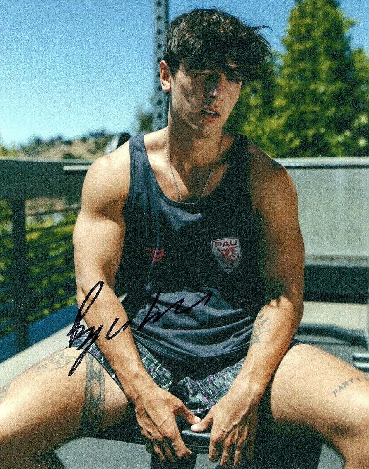 Josh Richards Tik Tok Signed Autographed 8x10 Photo Poster painting Actor COA 22