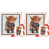 (US Local)Cute Yak-18CT Counted Cross Stitch Kit(40x45cm)