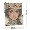 Diamond Painting -5D Full Round Drill Girl(40x50cm)