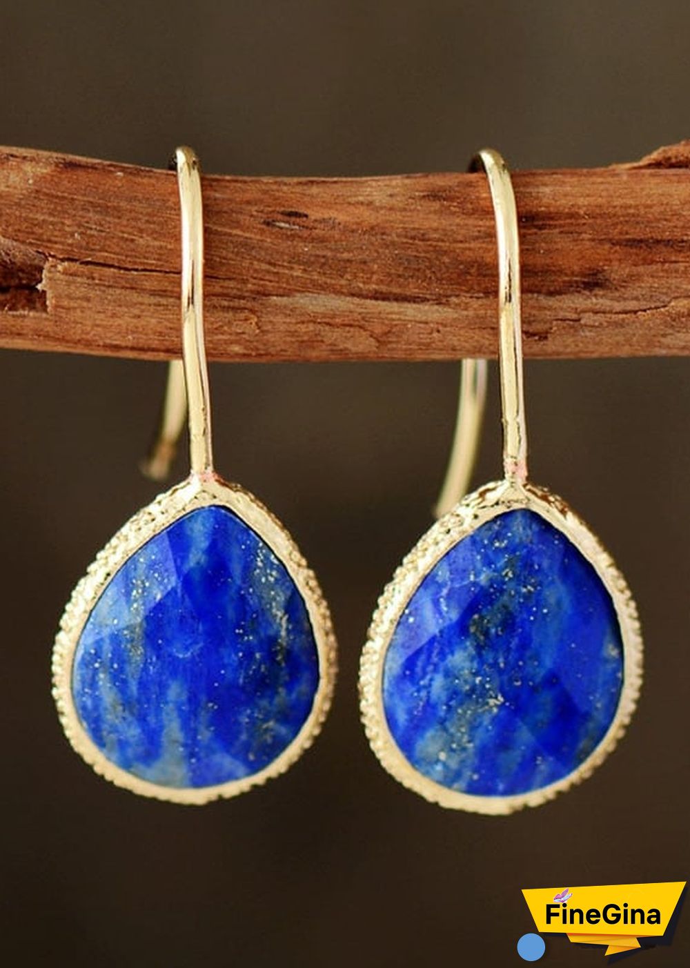 Boho Earrings, Dangle Earrings, Cute Elegant Blue Amazonite