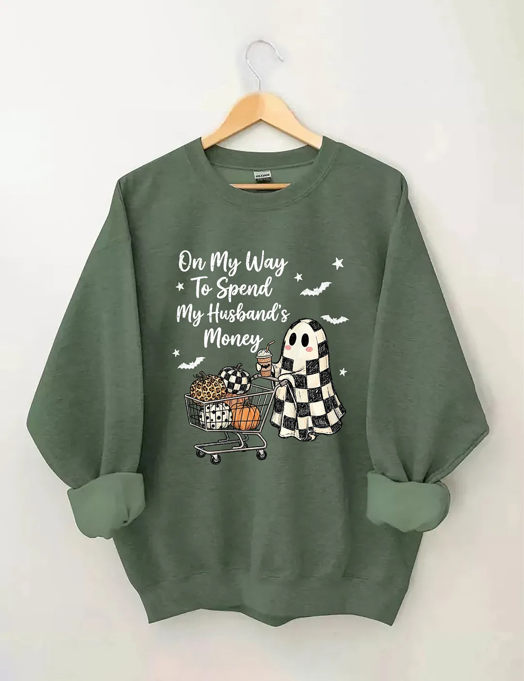 On My Way To Spend My Husband's Money Sweatshirt