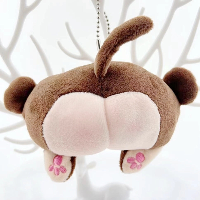 Minimalist Classic Style Animal Cloth Keychain