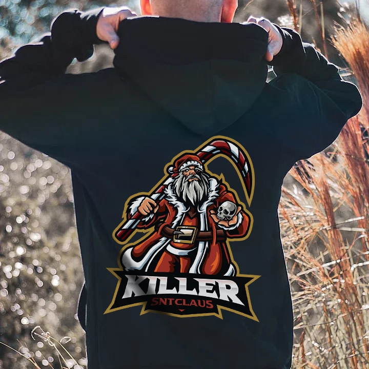 KILLER SNTCLAUS Christmas Theme Hoodie