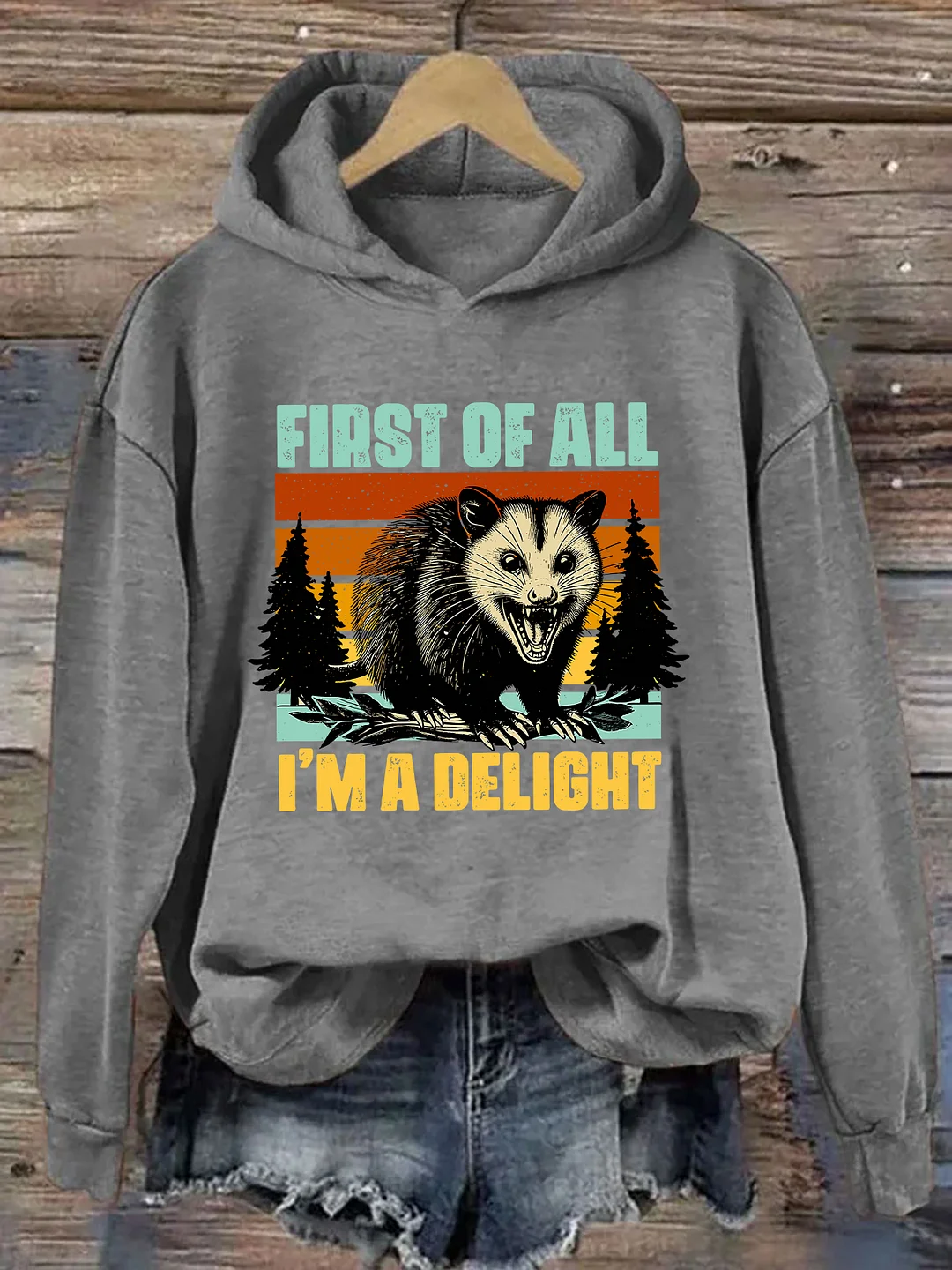 First Of All I'm A Delight Hoodie