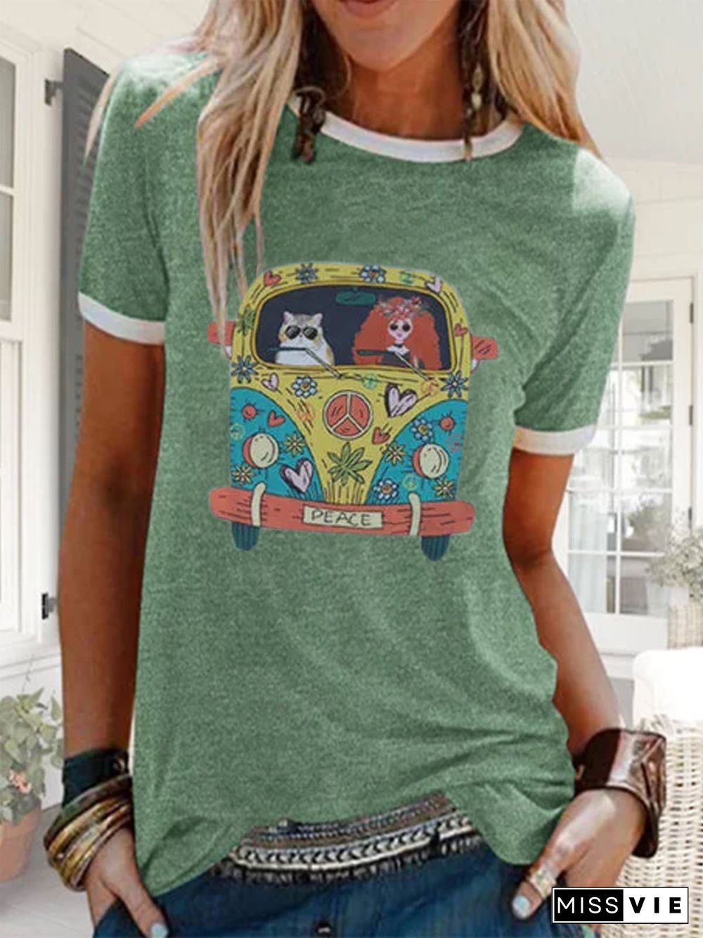 Short Sleeve Casual T-shirt