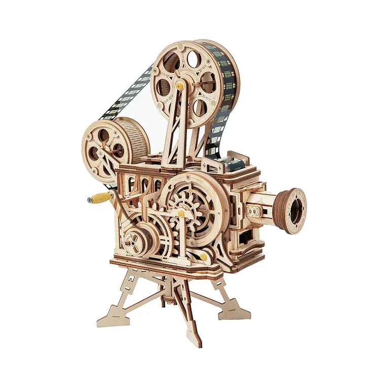 ROKR Vitascope Movie Projector 3D Wooden Puzzle LK601 | Robotime Online