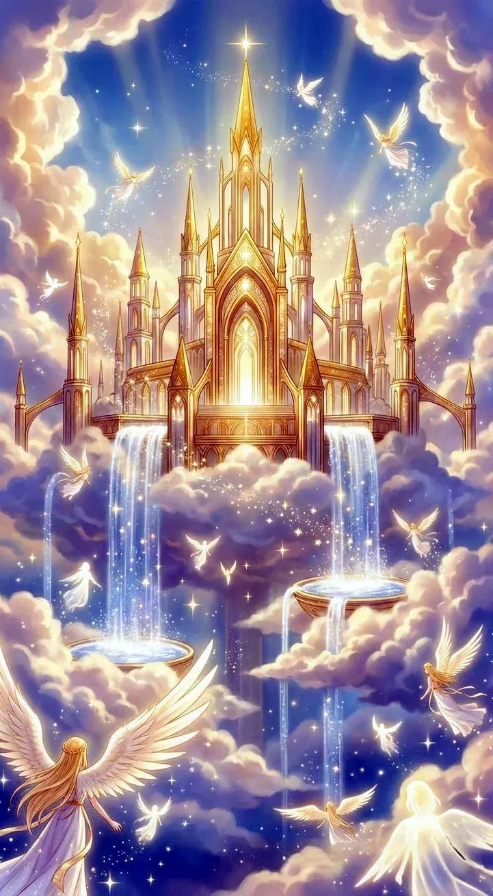 Angelic Worldscape Landscape