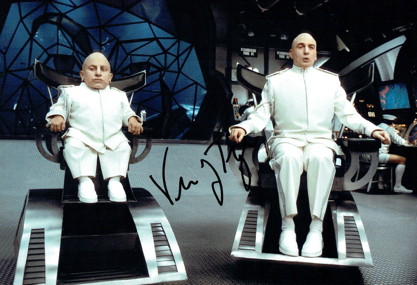 Verne TROYER SIGNED Autograph 12x8 Photo Poster painting AFTAL COA Mini Me Austin Powers