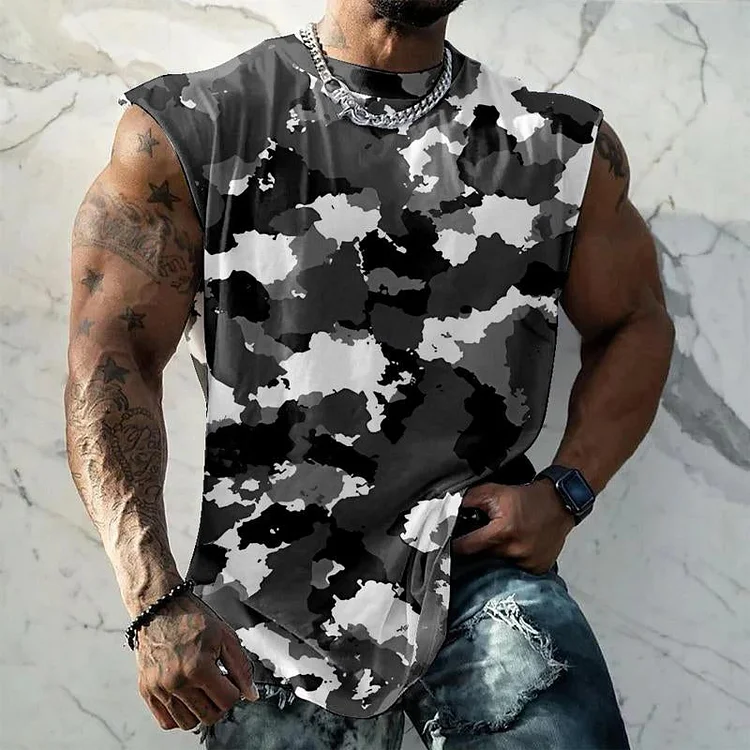 Men's Independence Day Camouflage Top