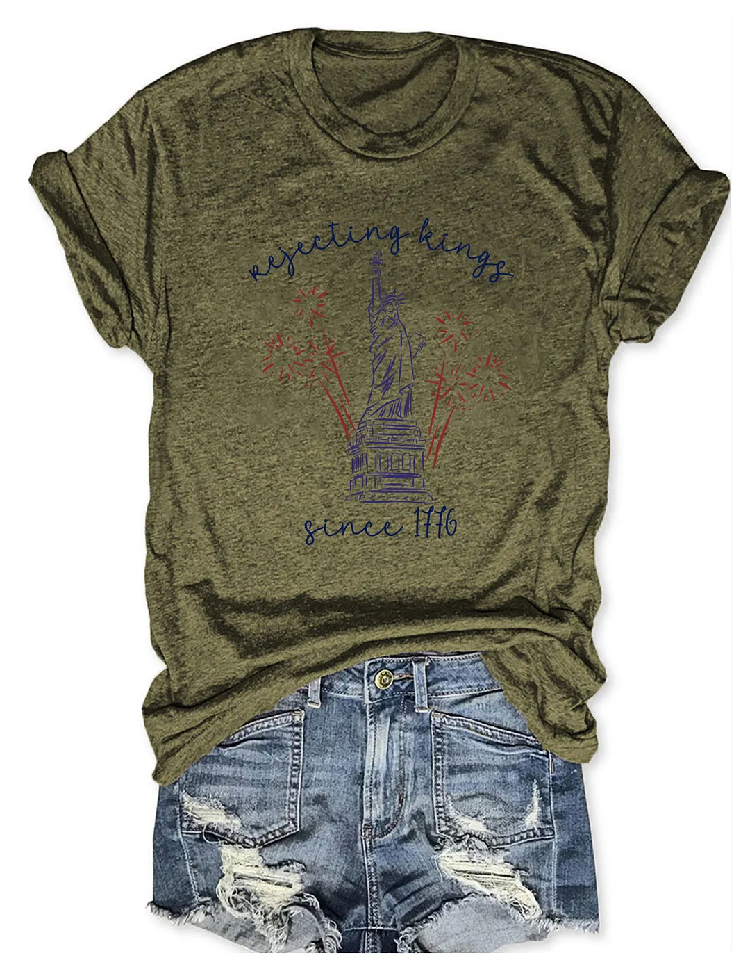 Rejecting Kings Since 1776 T-shirt