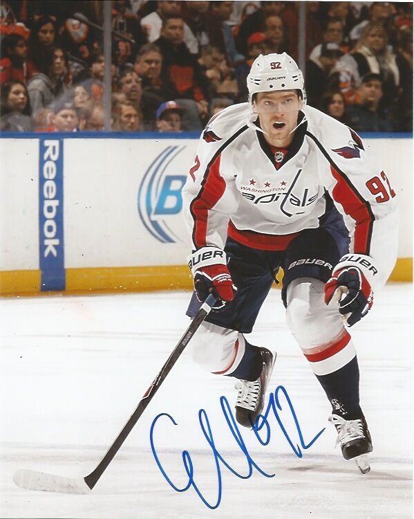 Washington Capitals Evgeny Kuznetsov Signed Autographed 8x10 Photo Poster painting COA C