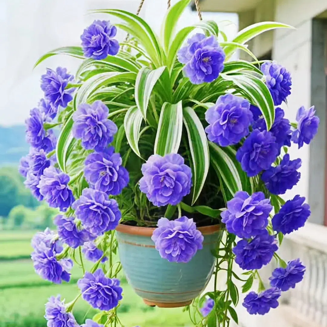 Grand Bloom Spider Plant Seeds/Bulbs 💐 Nature's Hanging Masterpiece of Color & Grace
