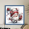 Flower Gnome-18CT Stamped Cross Stitch 30*30cm/11.81*11.81in