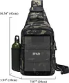 BAIGIO Taktische Brust Pack Militar Sling Rucksack Crossbody Ein Gurt Schultertasche fur Laufen Trekking Wandern Reisen