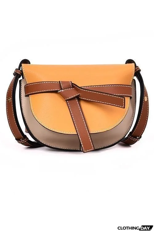 Leather Blet Crossbody Bag