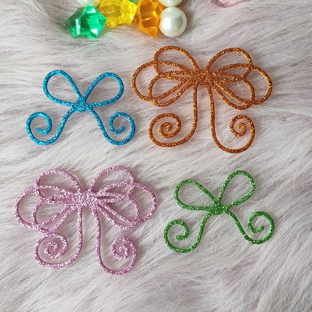 New 2 pcs bows metal cutting die mould scrapbook decoration embossed photo album decoration card making DIY handicrafts