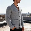 💥2025 New Arrivals!Men's V-neck Cardigan Casual Knit Jacket for Autumn and Winter