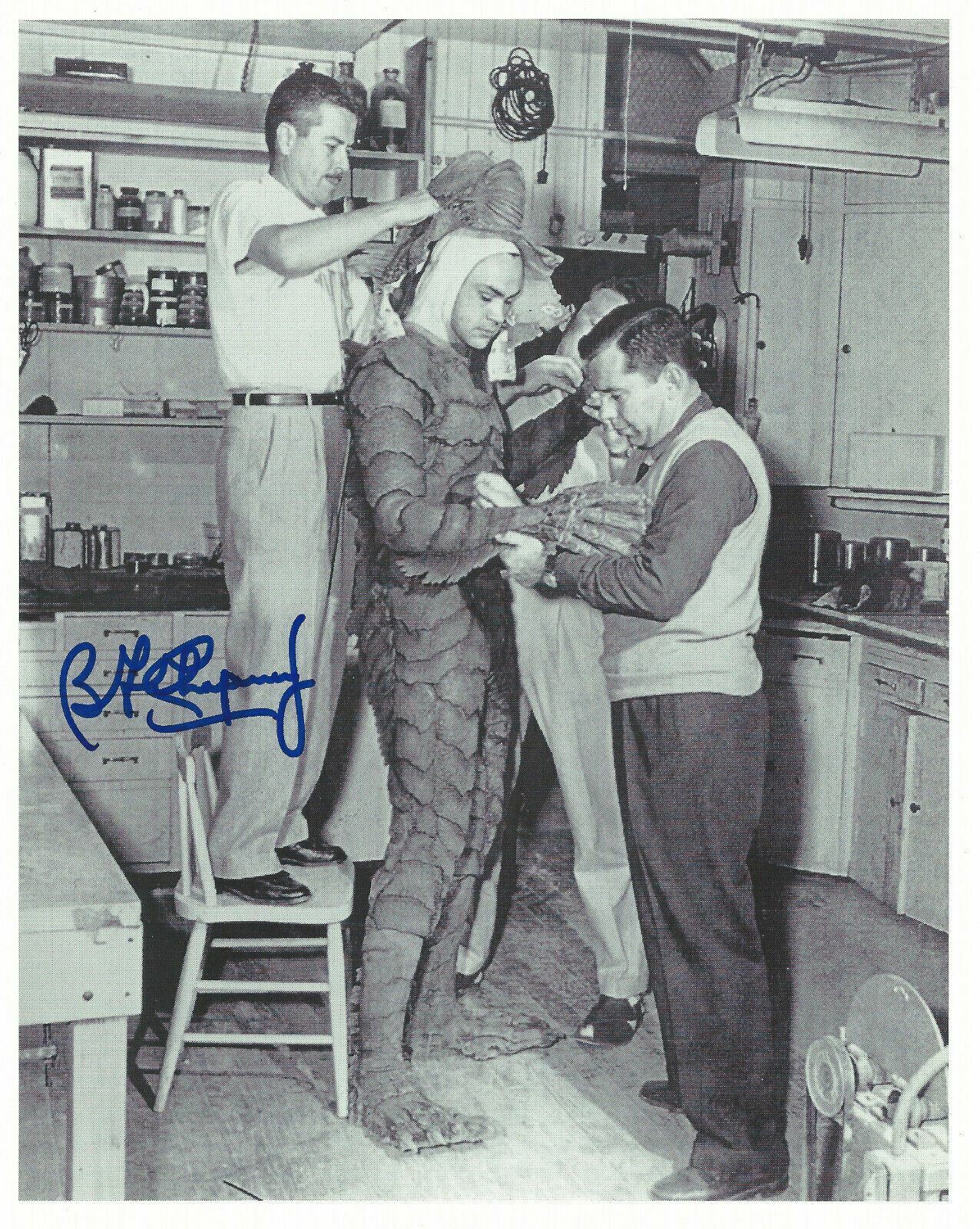 Ben Chapman: Creature from the Black Lagoon Autographed Signed 8x10 Photo Poster painting